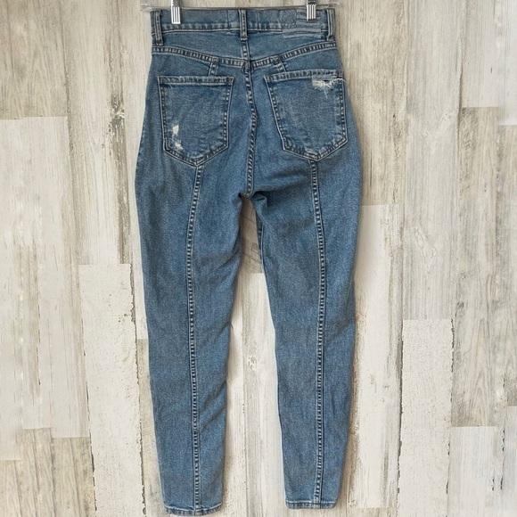 Revice French Kiss Distressed Skinny Jeans Size 26 - Picture 7 of 12